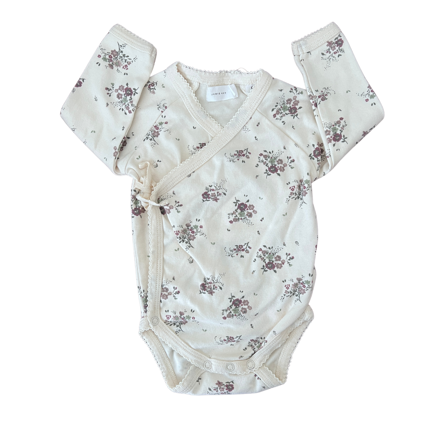 Jamie Kay Bodysuit, pants + headband set in lauren floral - size 00