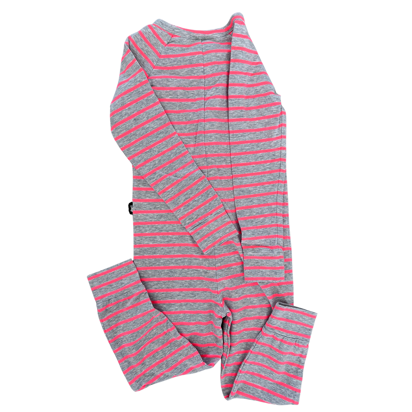 Bonds zip suit in neon stripe - size 3 image 1