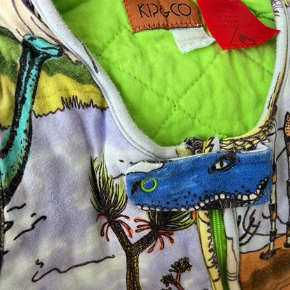 Kip&Co Tropical Dino 2.5 TOG Sleeping Bag - size 12-24m
