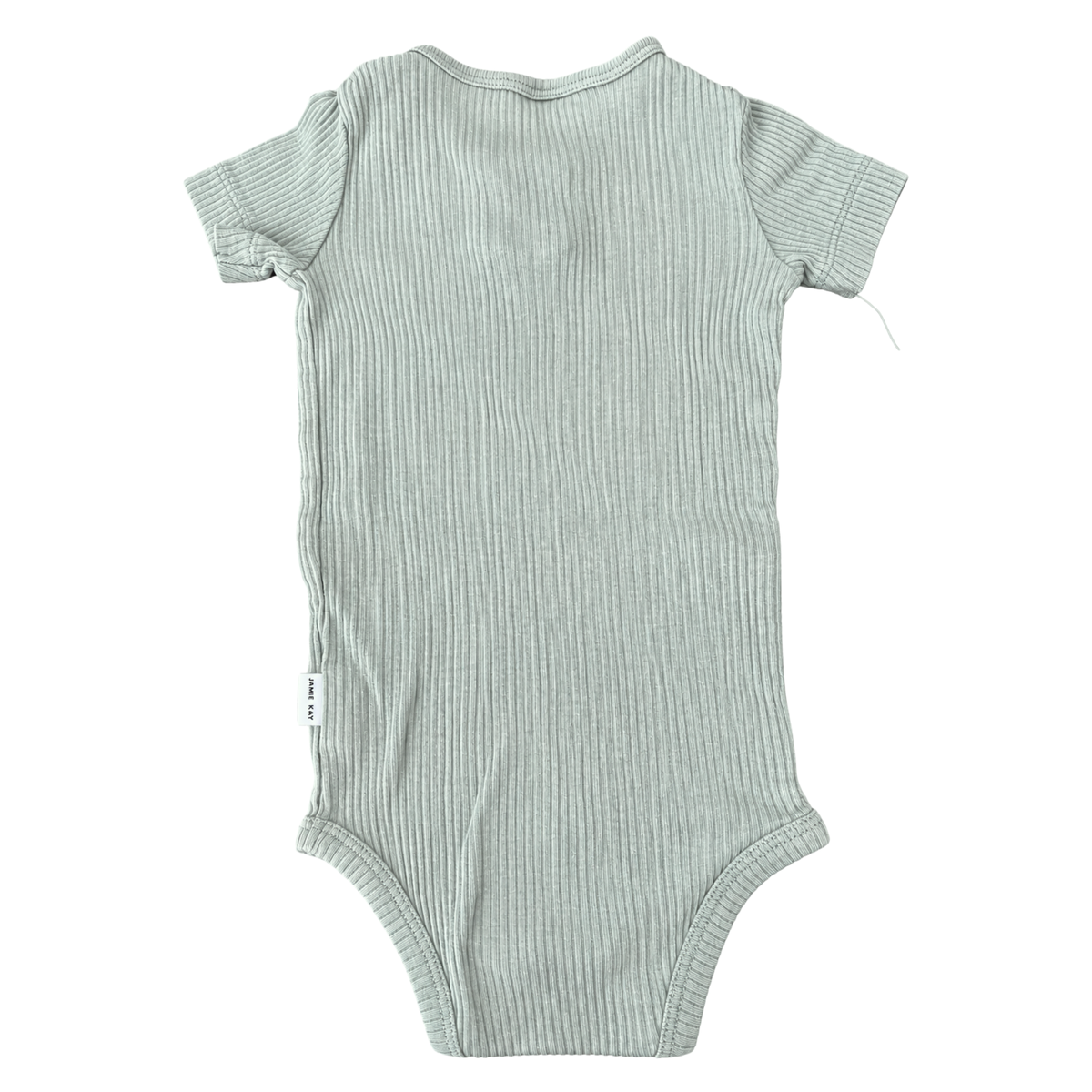 Jamie Kay Sage Grey Modal Rib Tee Bodysuit - size 1