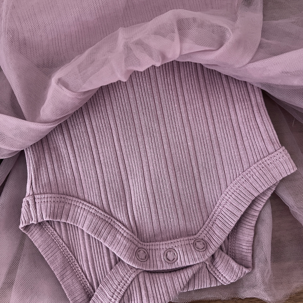 Baby Berry Purple Tulle Dress - size 0000