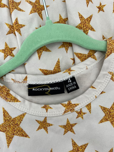 Rock Your Kid stars drop waist dress - size 4 image 1
