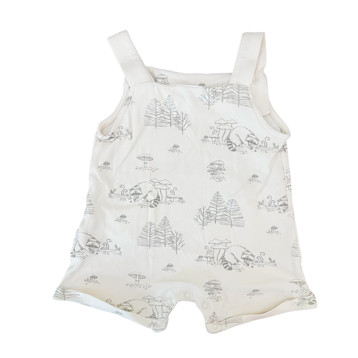Aster & Oak Woodland Friends Overalls - size 1