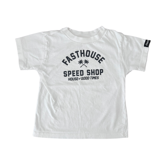 Fasthouse White tee - size 3