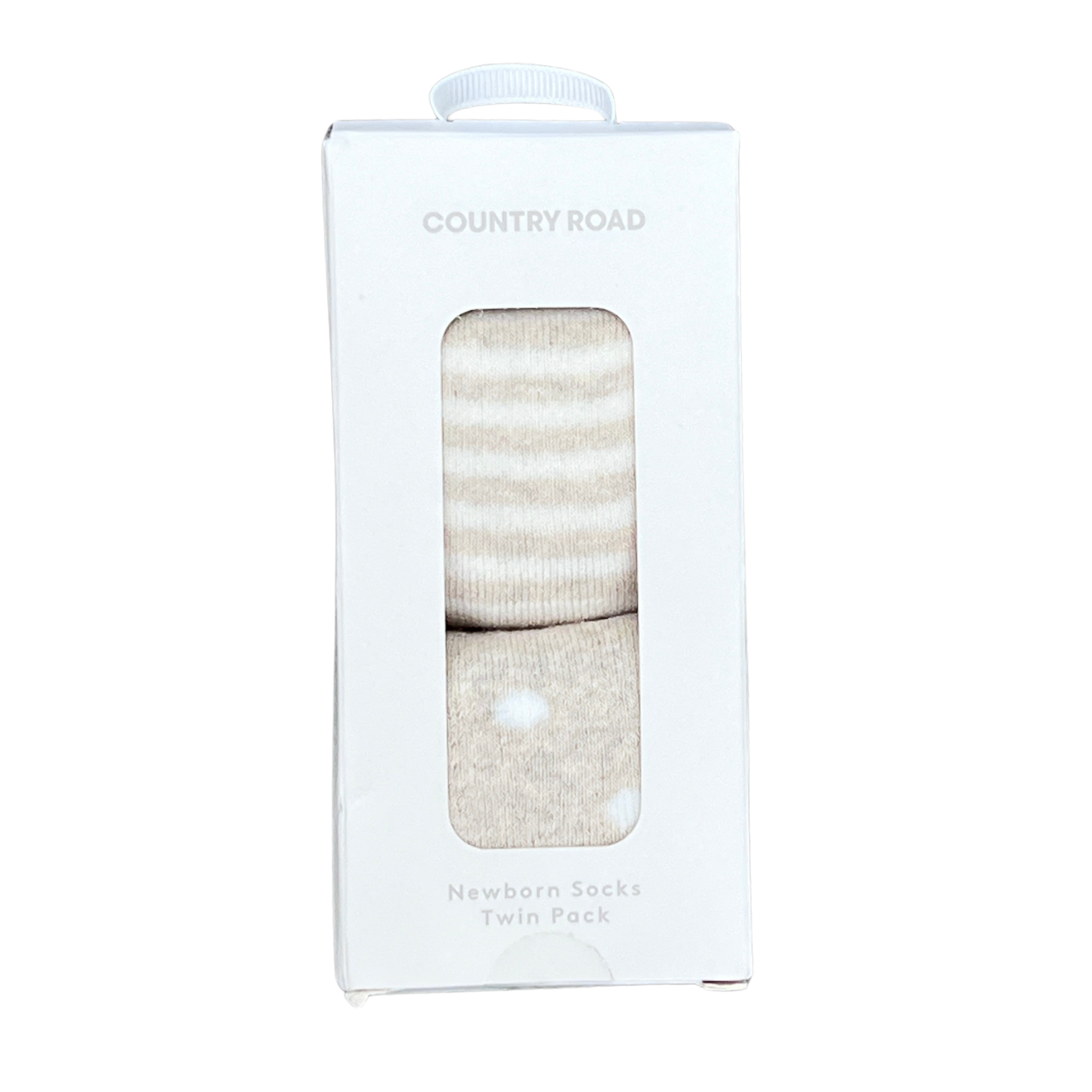 Country Road 2pk socks - size newborn image 0