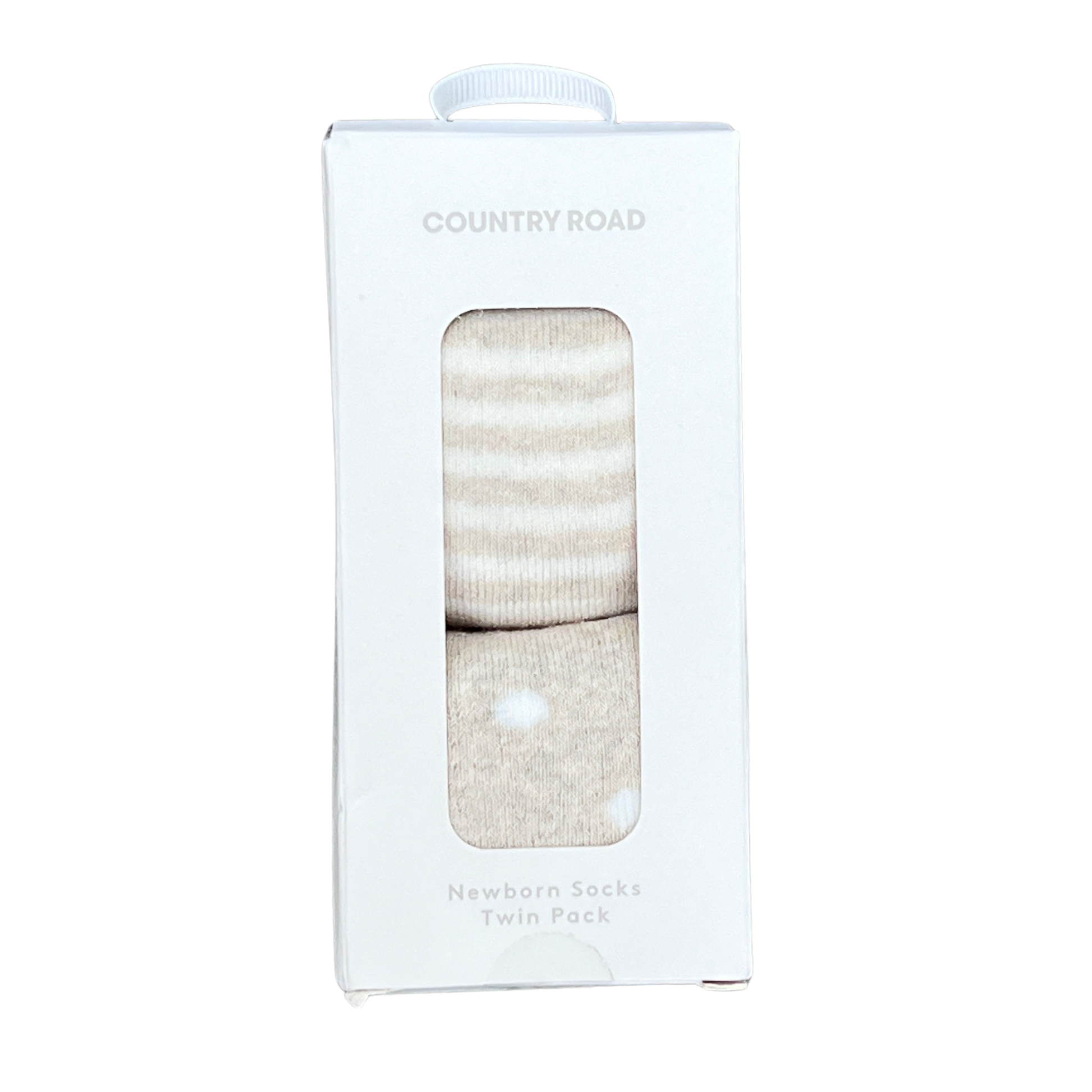 Country Road 2pk socks - size newborn image 0