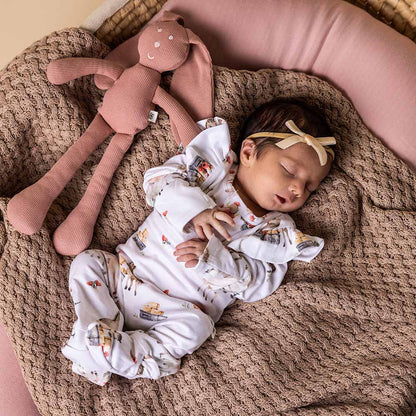 Snuggle Hunny pony pals organic growsuit - size 0 image 2