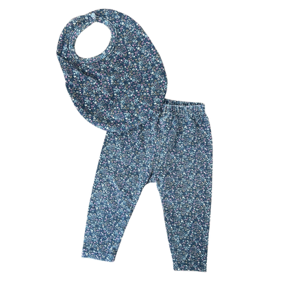 Jamie Kay Legging + bib in winter beauty - size 000