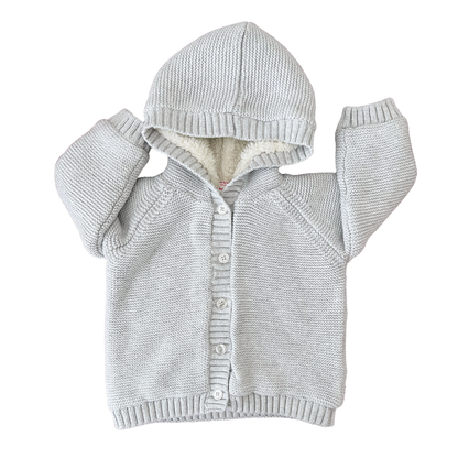 Seed Heritage Knit hooded Cardigan - size 0