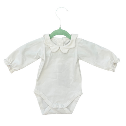 Bebe by Minihaha penny collared bodysuit - size 0000 image 0