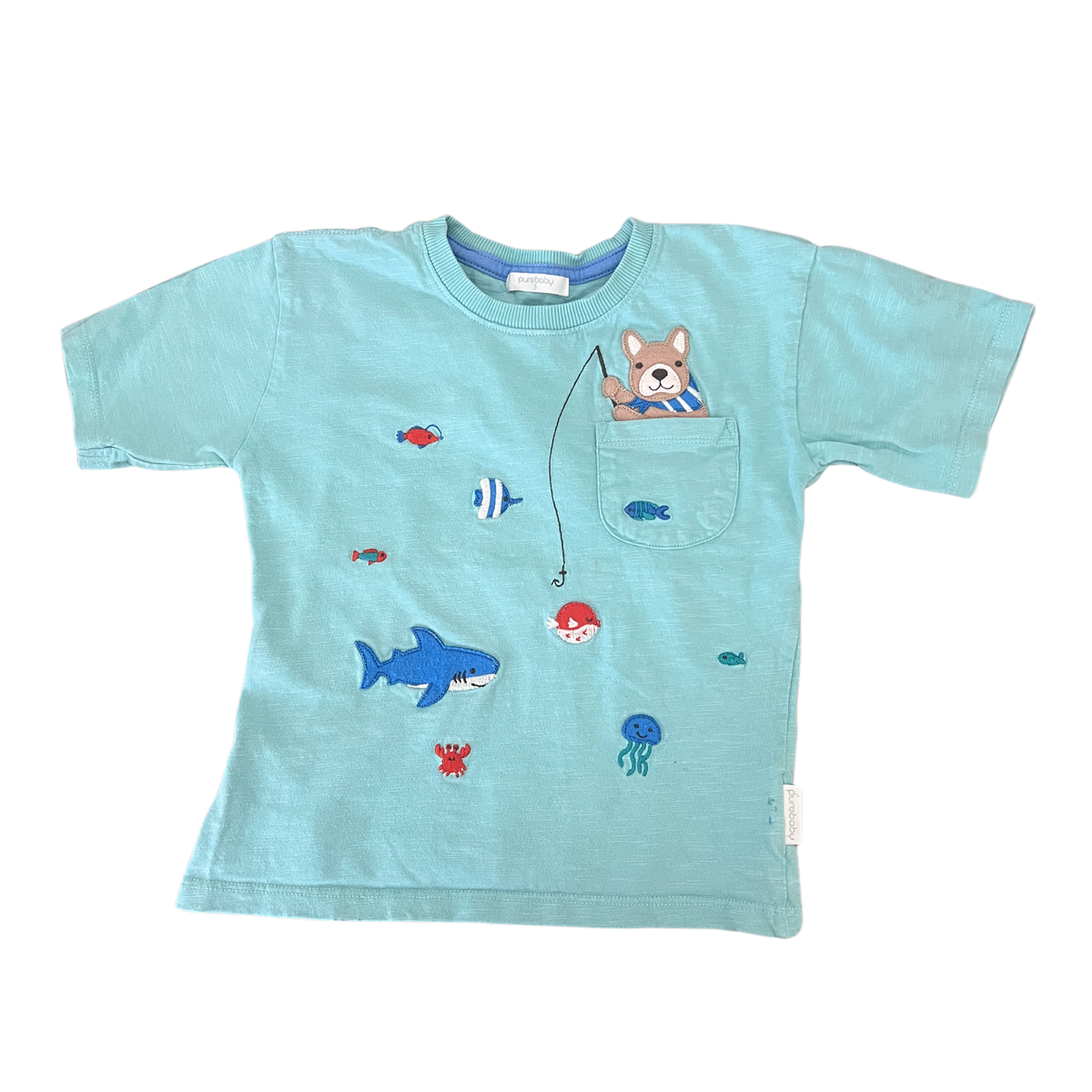 Purebaby Catching A Shark Set - size 5