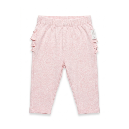 Purebaby everyday ruffle legging - size 00 image 0