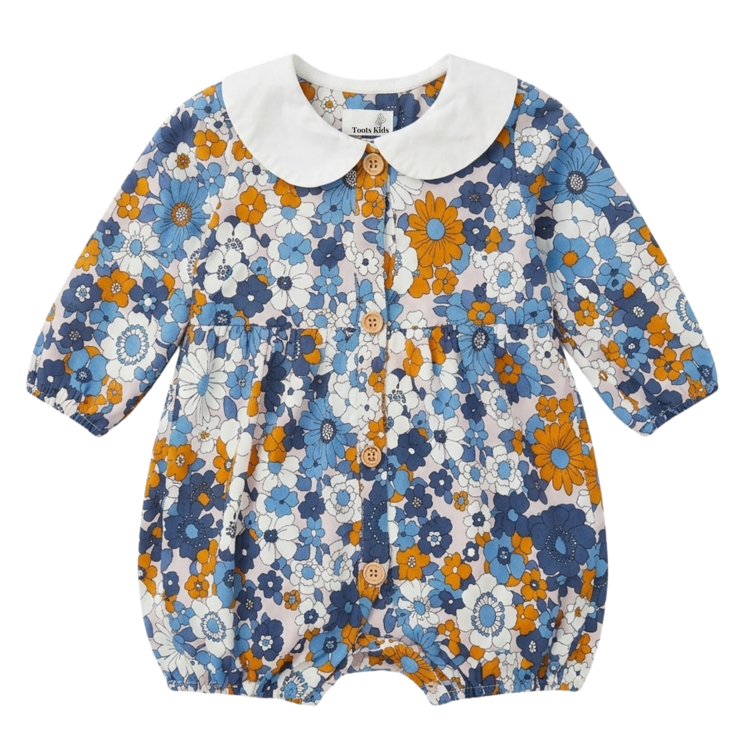 Toots Kids floral romper - size 0 image 0