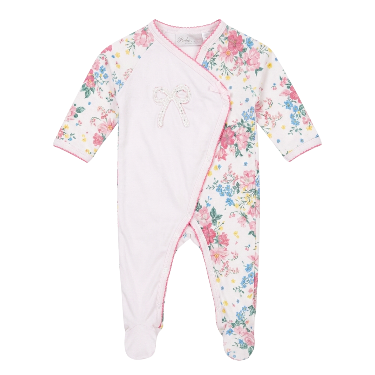 Bebe by Minihaha floral onesie - size 000 image 0