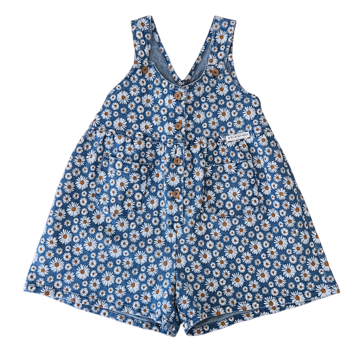 Daisies shortalls - size 3