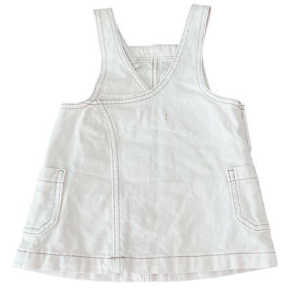 Target Denim Cargo Pinafore - size 1