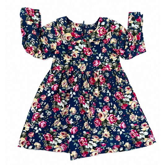 Ally and Leah Boutique floral smock dress - size 1 image 0