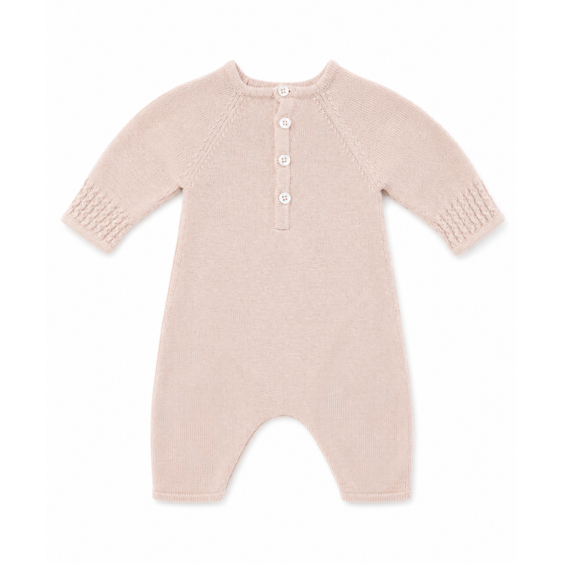 Seed Heritage cable knit jumpsuit, beanie & booties - size 0000 image 2