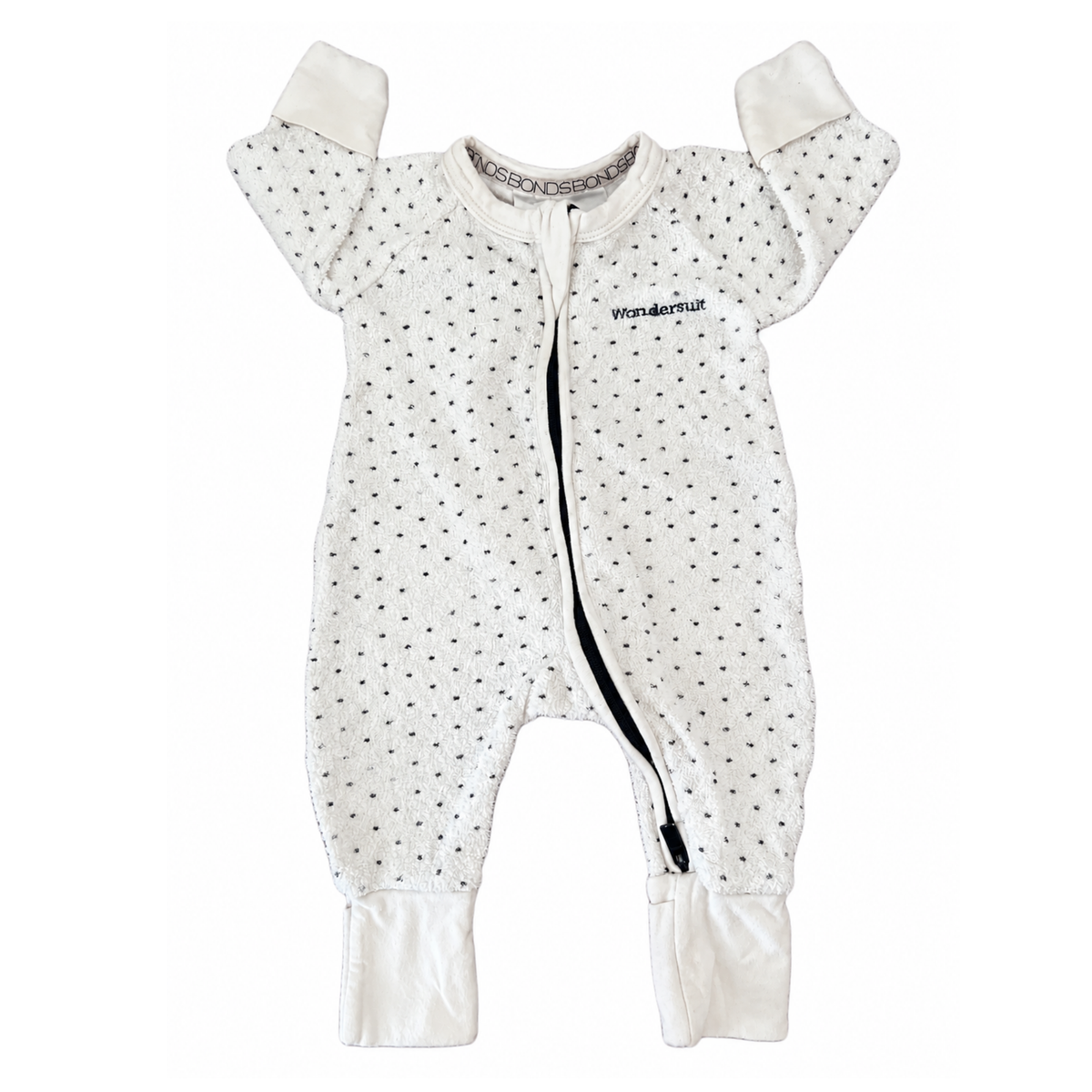 Bonds Poodlette Wondersuit in White - size 0000
