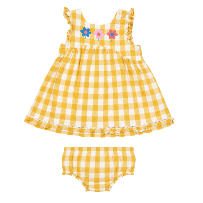 Jack and Milly flutter sleeve dress set - size 1 image 0