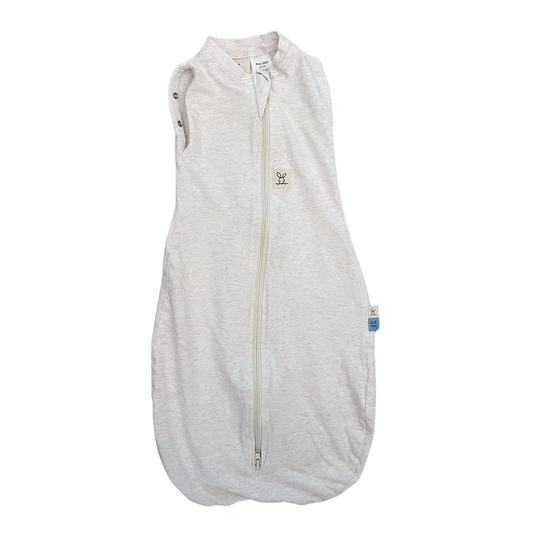 ErgoPouch 0.2 TOG Cocoon Swaddle in Oatmeal Marle - size 000