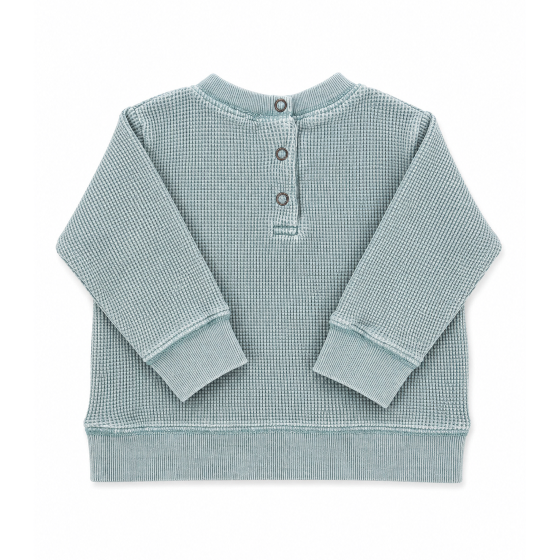 Cotton On Baby waffle long sleeve tee - size 00 image 1