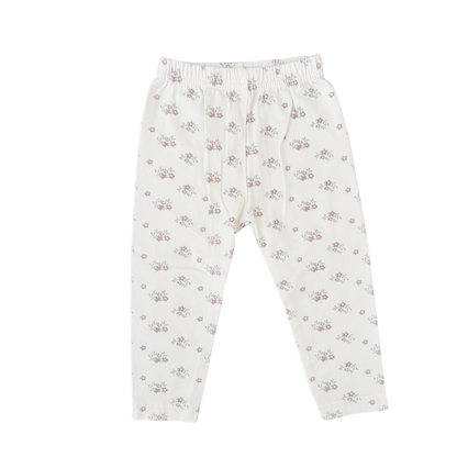 Jamie Kay Legging + headband set in cream floral - size 00