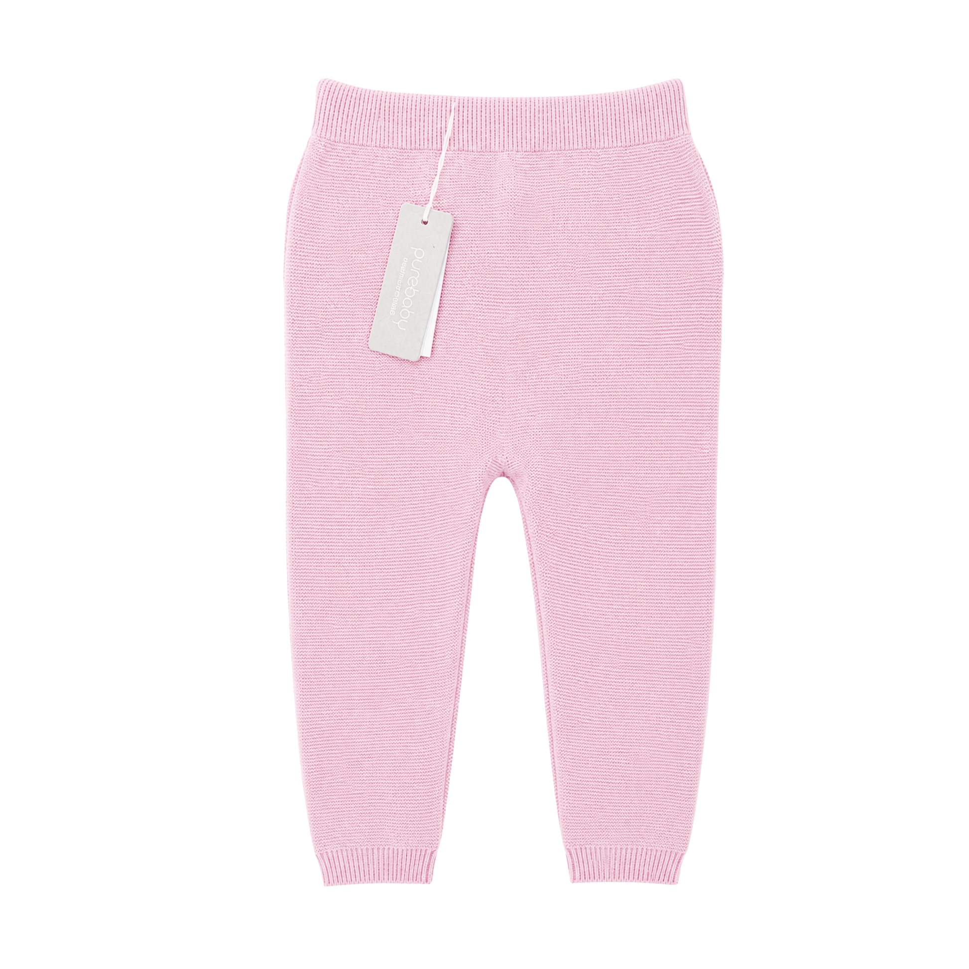 Purebaby ruffle knit leggings - size 2 image 0