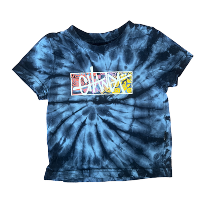 Ghanda Point Break Tie Dye Tee - size 1-2