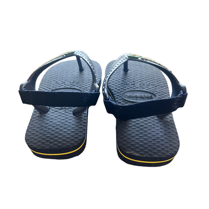 Havaianas toddler Brazil logo thongs - size EU 20 (16-18months) image 2