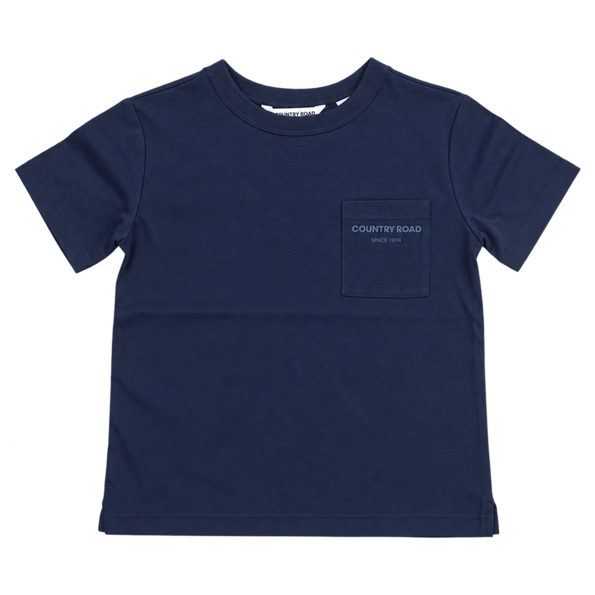 Country Road Navy Pocket T-shirt - size 3