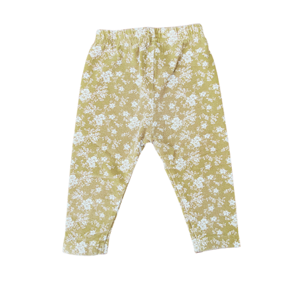 Jamie Kay Legging + headband set in caramel floral - size 000