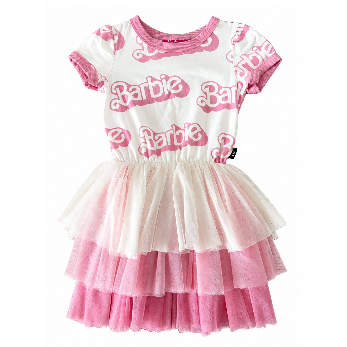 Rock Your Kid Barbie tiered dress - size 5
