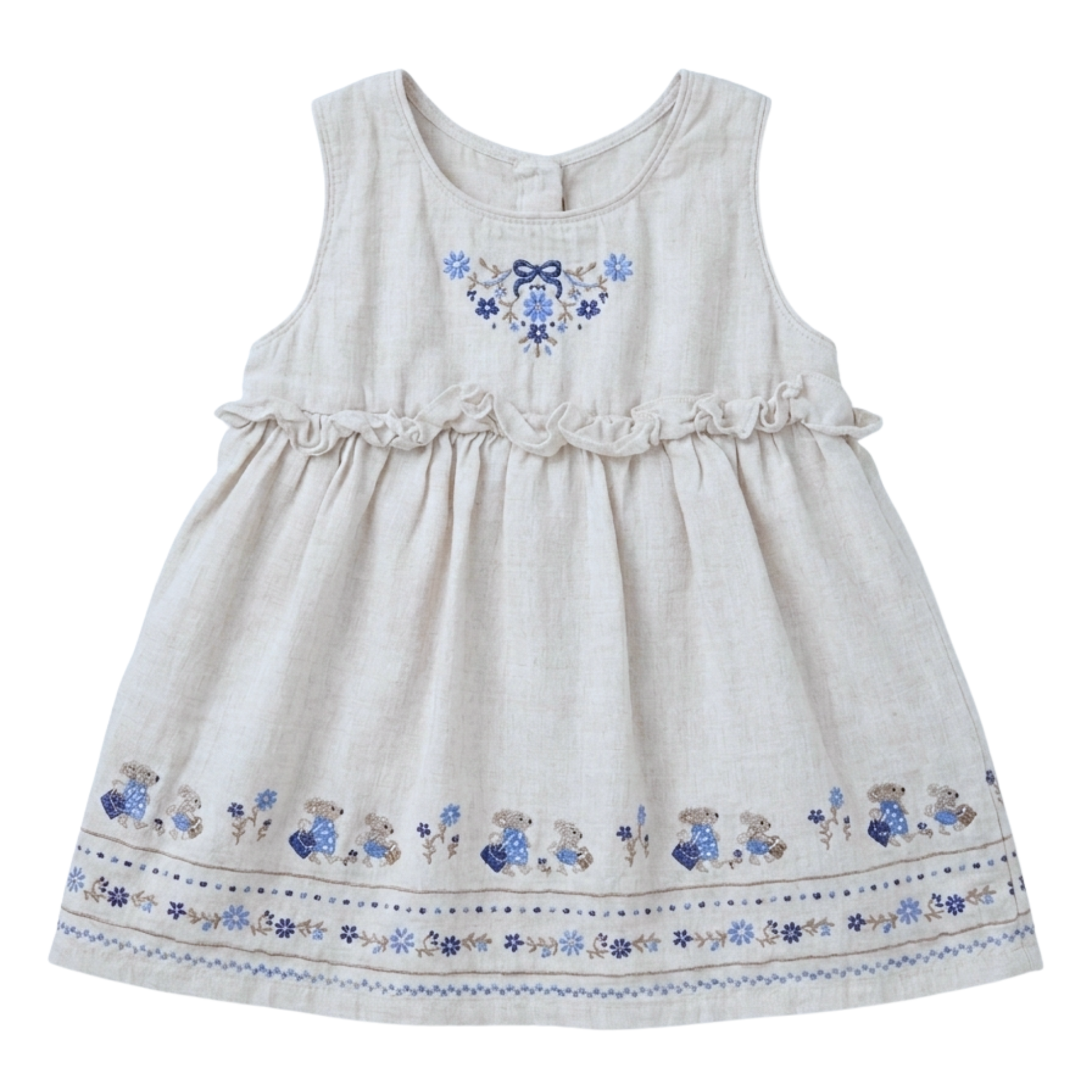 Purebaby mouse dress - size 0 image 0