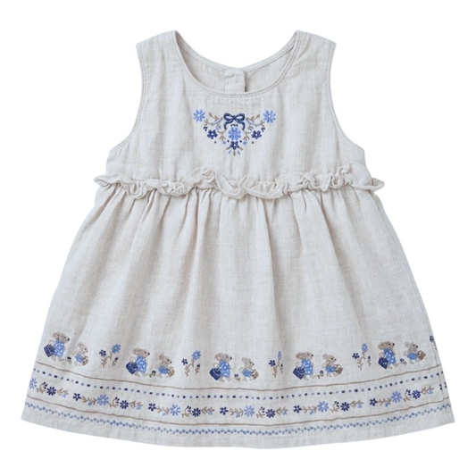 Purebaby mouse dress - size 0 image 0