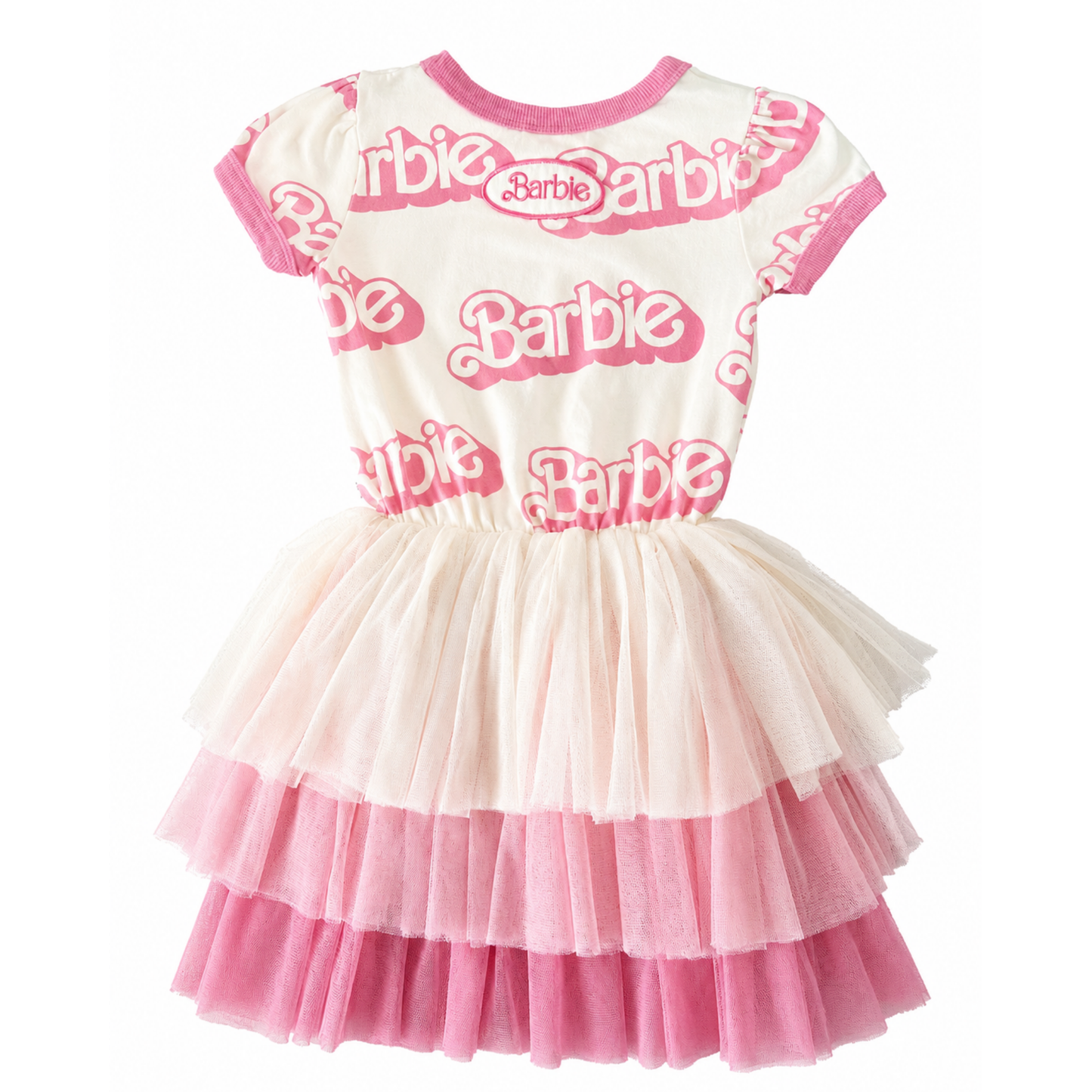 Rock Your Kid Barbie tiered dress - size 5