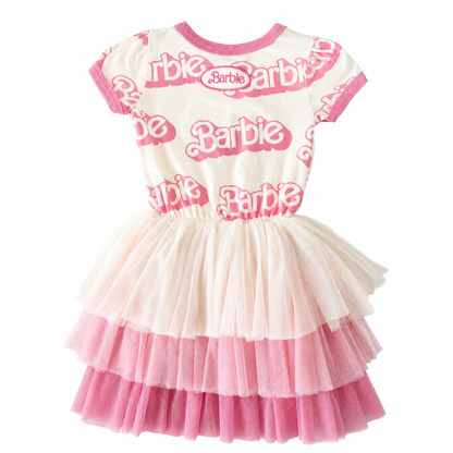 Rock Your Kid Barbie tiered dress - size 5