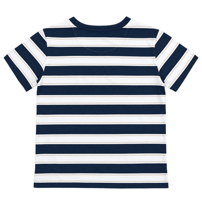 Country Road Navy Stripe Est. 1974 T-shirt - size 5