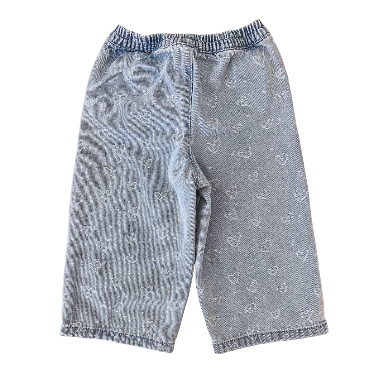 Target Baby Heart Wide Leg Jean - size 2