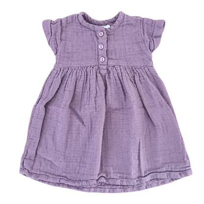 Jamie Kay Short Sleeve Dress in Fig- size 00