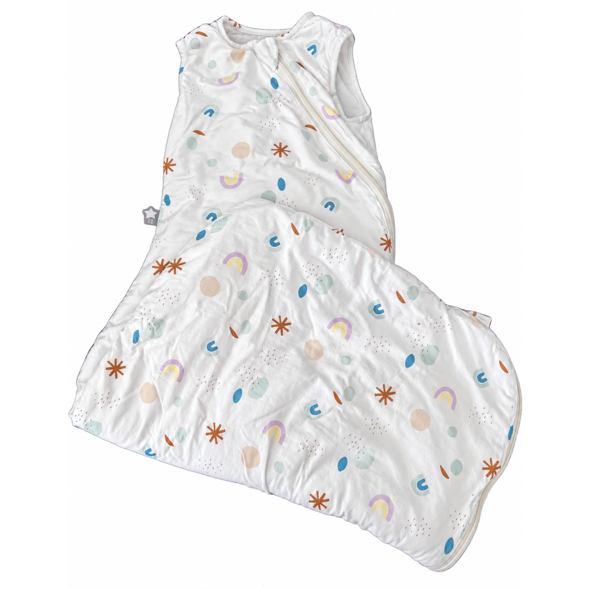 Tommee Tippee 2.5 TOG Abstract Rainbow Sleeping Bag - size 1-3y