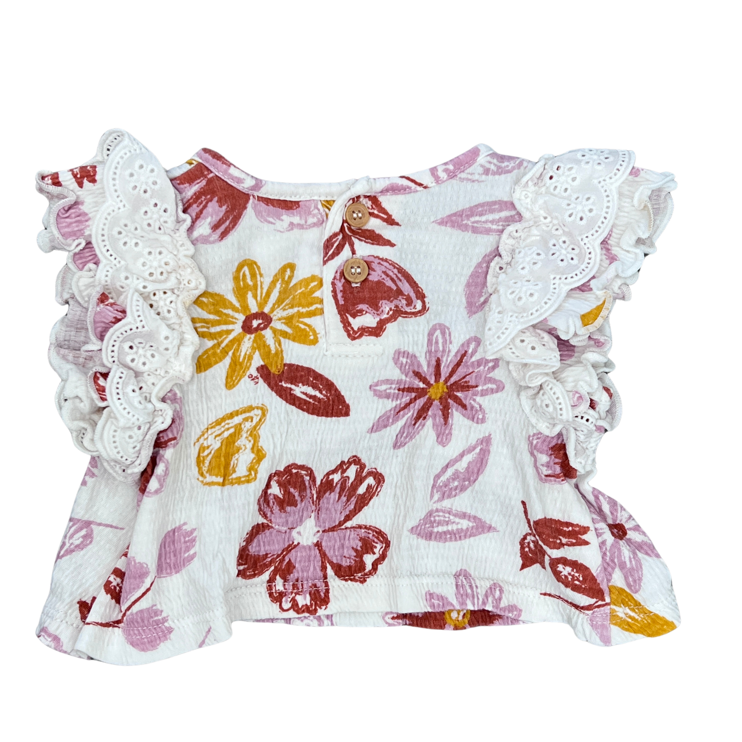 Kidding Around floral set - size 0000 image 2