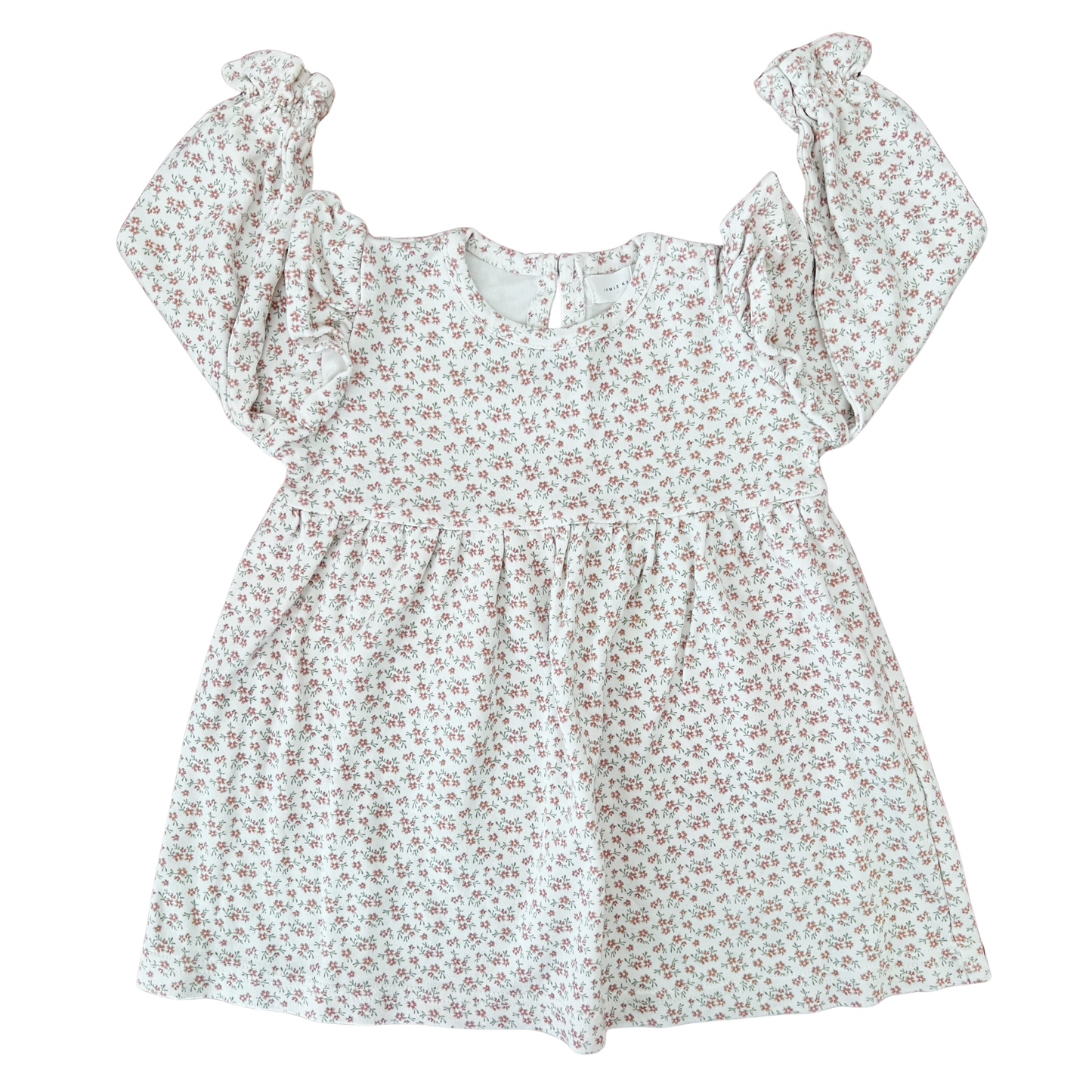 Jamie Kay Frankie dress, bodysuit + headband in posy milk - size 0
