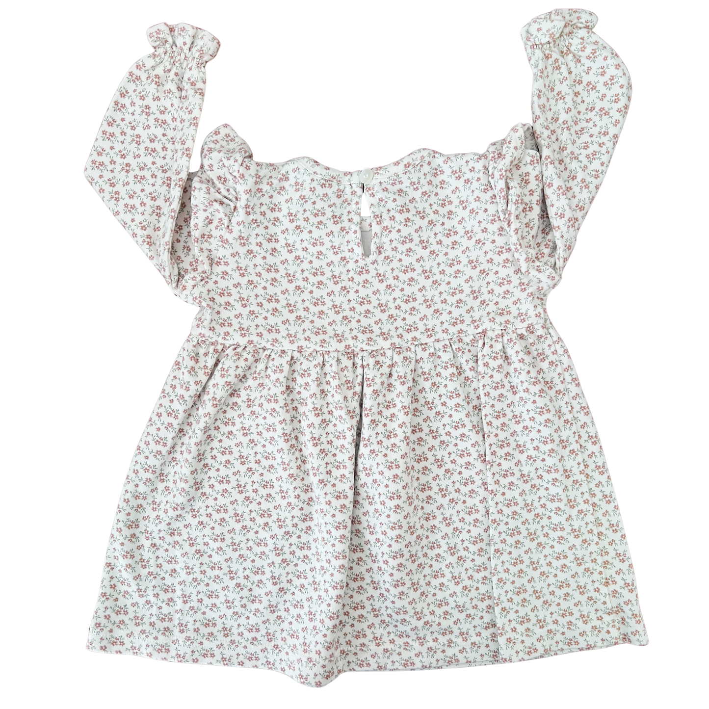 Jamie Kay Frankie dress, bodysuit + headband in posy milk - size 0