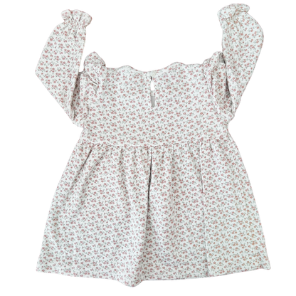 Jamie Kay Frankie dress, bodysuit + headband in posy milk - size 0