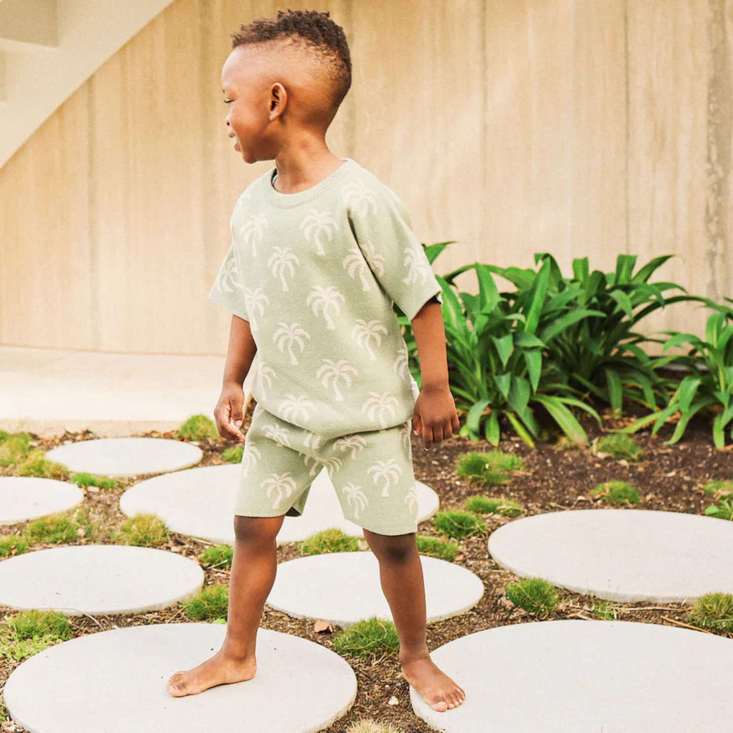 Kynd Baby sage knit set image 5