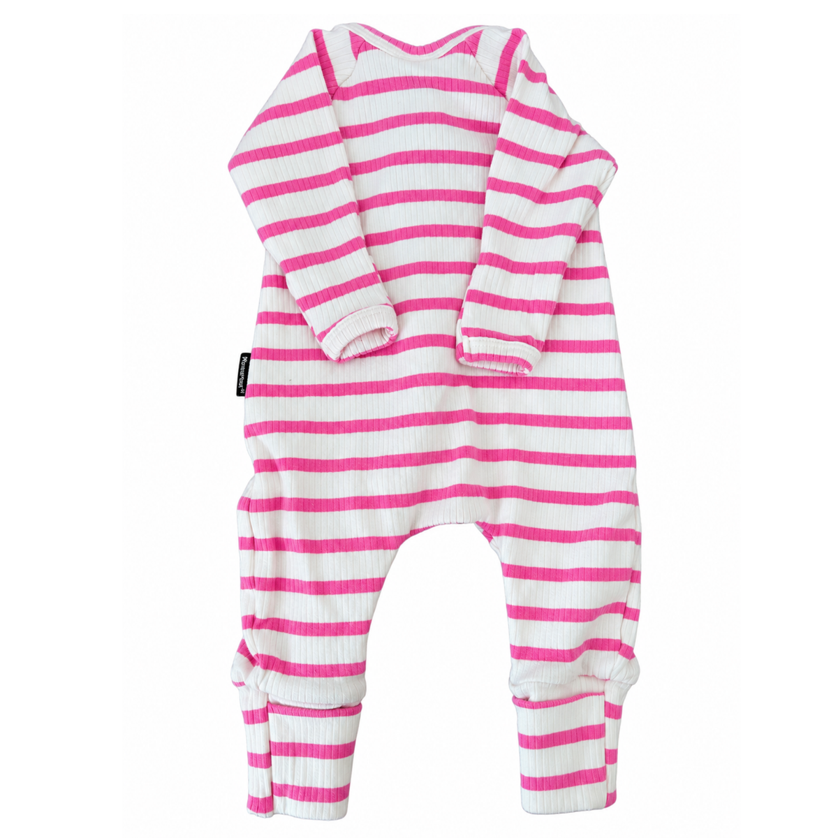 Bonds Wide Needle Rib Zip Wondersuit - size 0000