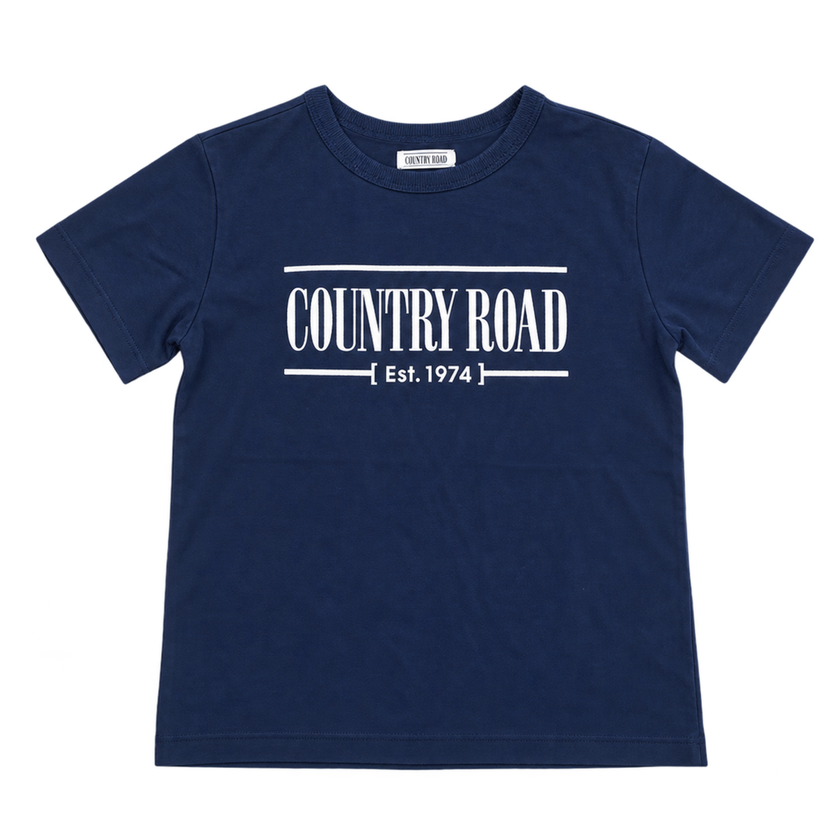 Country Road Navy Heritage T-shirt - size 5