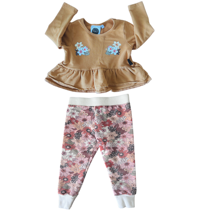 Kapow Kids Floral set - size 2
