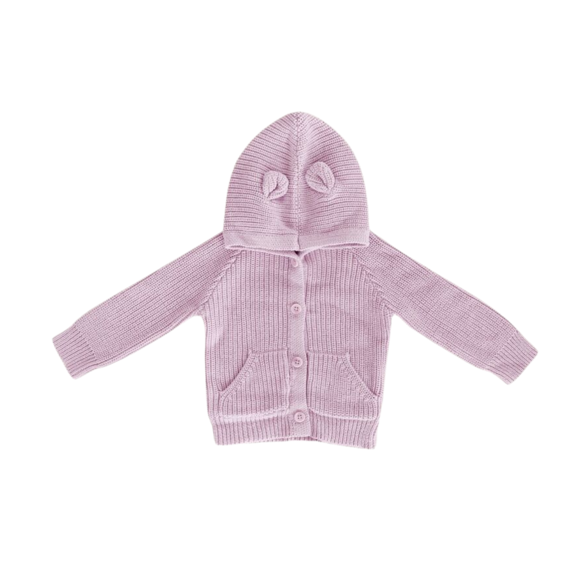 Jamie Kay OG bear cardigan in lavender frost - size 0 image 0